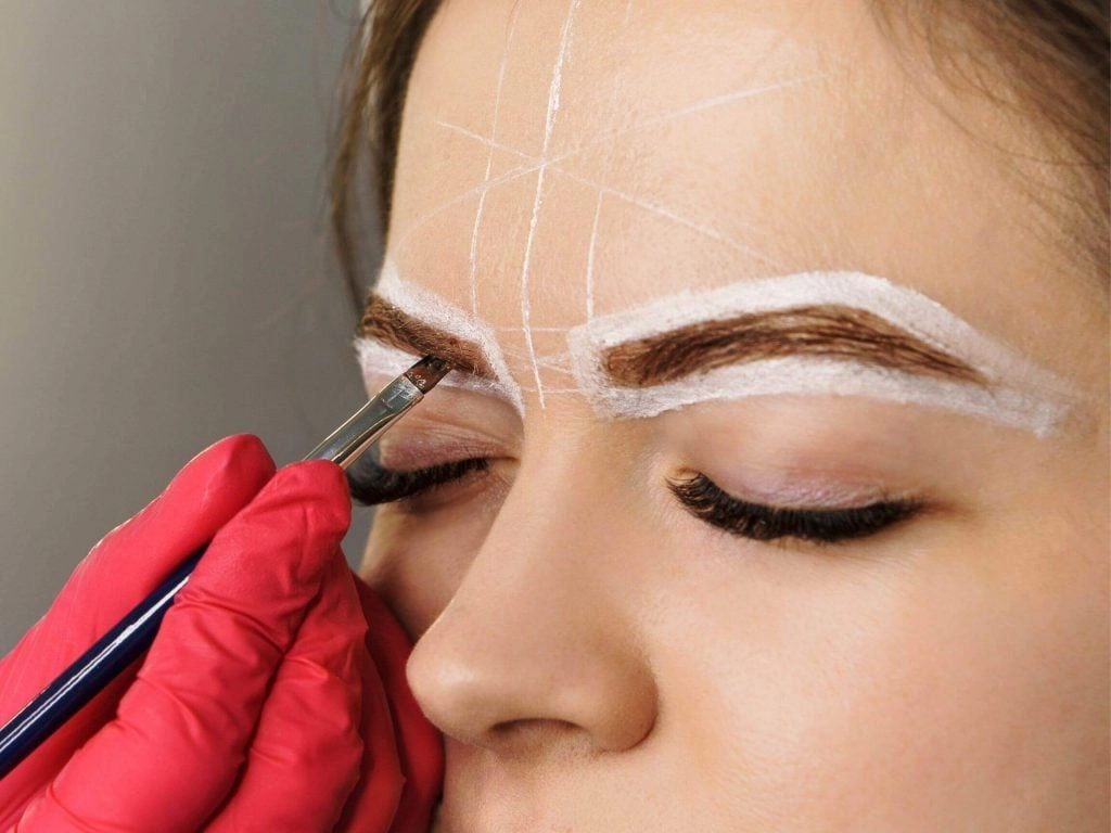 Henna pudrowa z geometrią kształtu